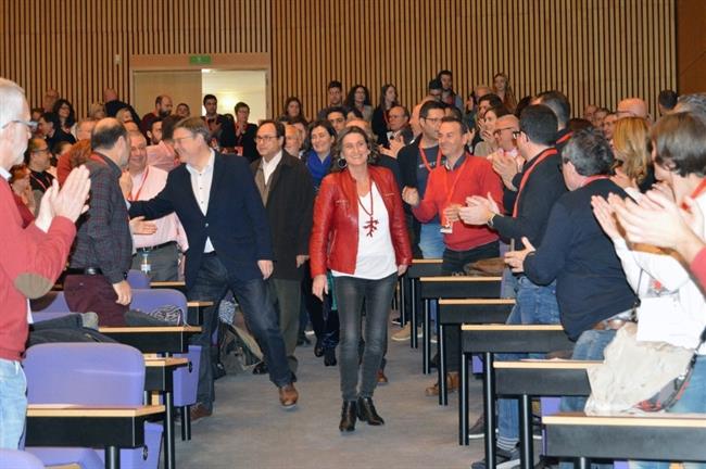 Caballero, a su llegada al cónclave | PSPV VALENCIA ep caballero allegadaconclave