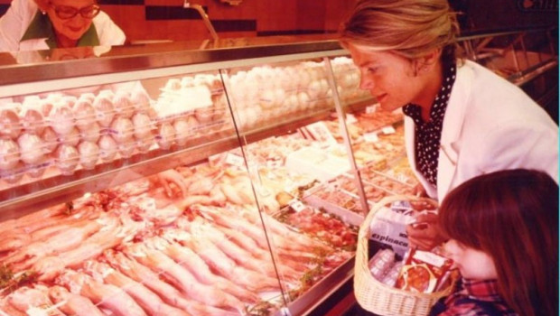 ep carne de conejo en un supermercado