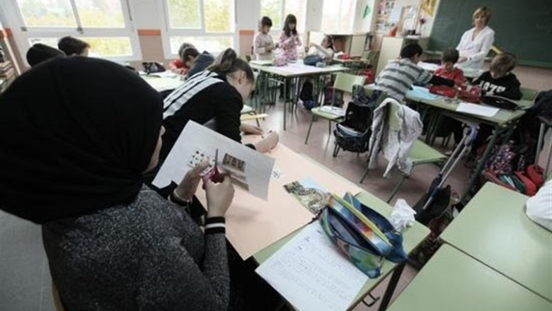 ep clase aula alumnos cole colegio escuela estudiantes