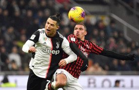ep cristiano ronaldo durante un partido con la juventus