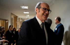 ep el defensor del pueblo angel gabilondo durante un acto de homenaje a francisco fernandez marugan