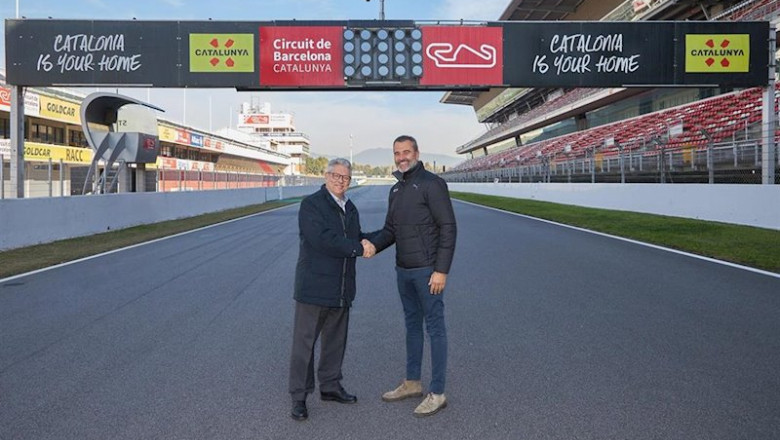 ep el director general de la volta ciclista a catalunya rubn peris y el director general del circuit
