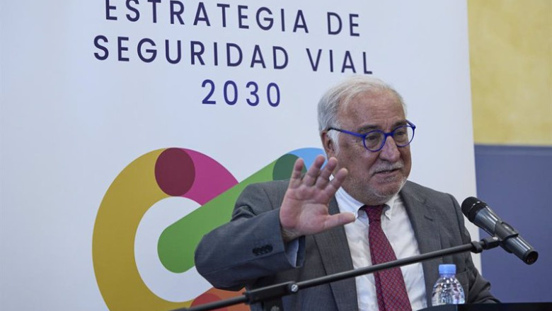 ep el director general de trafico pere navarro presenta la estrategia de seguridad vial 2030 en la