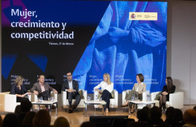ep el ministro de economia comercio y empresa carlos cuerpo durante el encuentro mujer crecimiento y