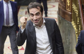ep el ministro de economia comercio y empresa carlos cuerpo tras la aprobacion del embargo de armas