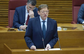 ep el presidente de la generalitat valenciana ximo puig comparece en les corts a peticion propia por