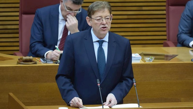 El presidente de la Generalitat Valenciana, Ximo Puig, comparece en Les Corts a petición propia por la crisis del coronavirus. | FLICKR CORTS VALENCIANES ep el presidente de la generalitat valenciana ximo puig comparece en les corts a peticion propia por