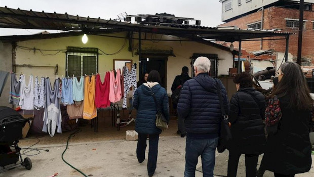 ep el relator de la onu sobre pobreza visita a una familia en la canada real en madrid