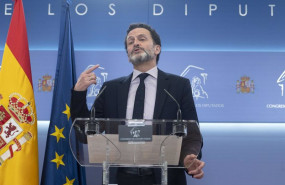 ep el vicesecretario general de cs y portavoz del comite ejecutivo edmundo bal en una rueda de