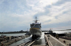 ep imagen de archivo de la botadura del bam audaz en navantia