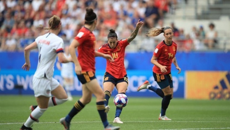 Jennifer Hermoso ejecuta el disparo del 1-1 ante los Estados Unidos | RFEF ep jennifer hermoso ejecutadisparo1-1los estados unidos