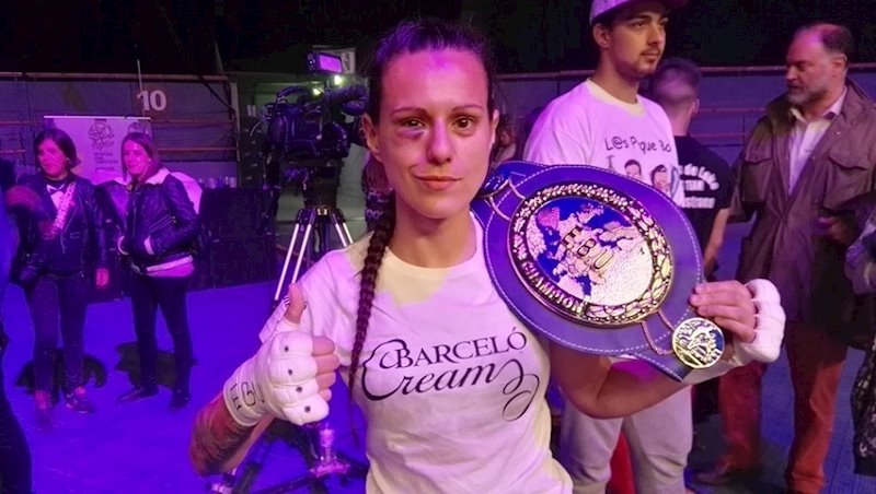 ep joana pastrana despues de un combate