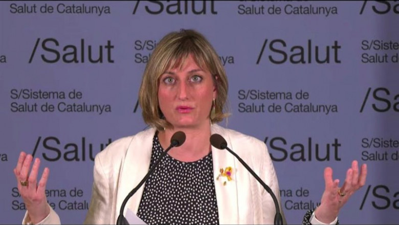 ep la consellera de salud de la generalitat alba verges en rueda de prensa telematica ep la consellera de salud de la generalitat alba verges en rueda de prensa telematica