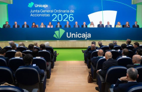 ep la direccion de unicaja durante la celebracion de la junta general de accionistas 2026 ep la direccion de unicaja durante la celebracion de la junta general de accionistas 2026