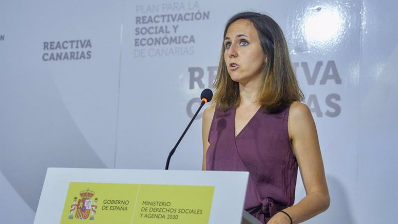 ep la ministra de derechos sociales y agenda 2030 ione belarra interviene tras la firma de un ep la ministra de derechos sociales y agenda 2030 ione belarra interviene tras la firma de un