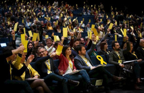 ep la portavoz de erc marta vilalta el vicepresidente de la generalitat pere aragons el presidente