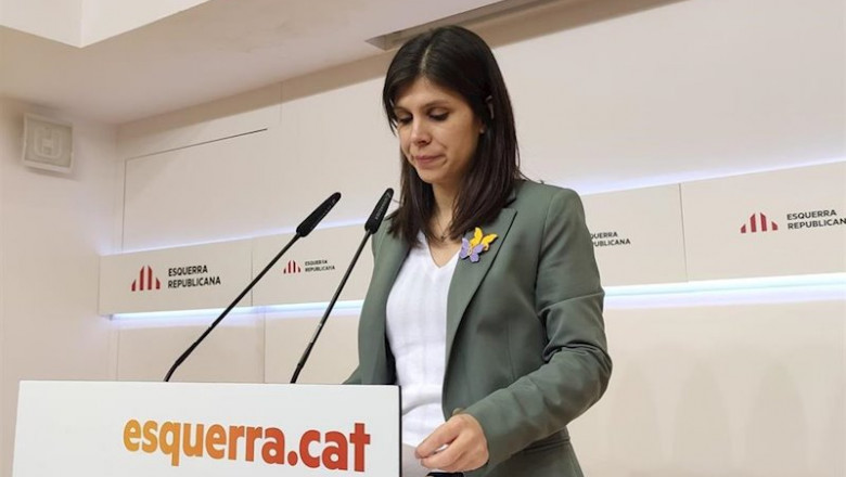 ep la secretaria general adjunta y portavoz de erc marta vilalta en una imagen de archivo
