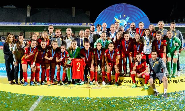 La selección española sub-20, tras perder la final del Mundial femenino. | RFEF ep la seleccion espanola sub-20 tras perderfinalmundial femenino