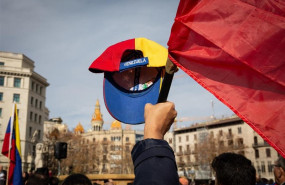ep manifestacionbarcelonarespaldarapoyola union europeavenezuelareconocimientojuan guaido como presidente interino