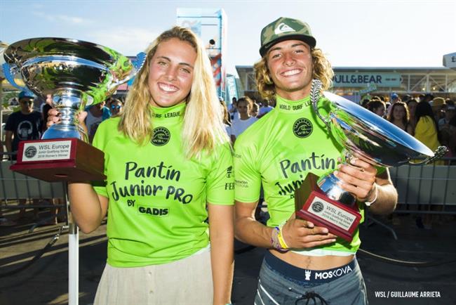 Nadia Eristarbe se proclama campeona de Europa júnior de surf | WSL / GUILLAUME ARRIETA ep nadia eristarbeproclama campeonaeuropa juniorsurf