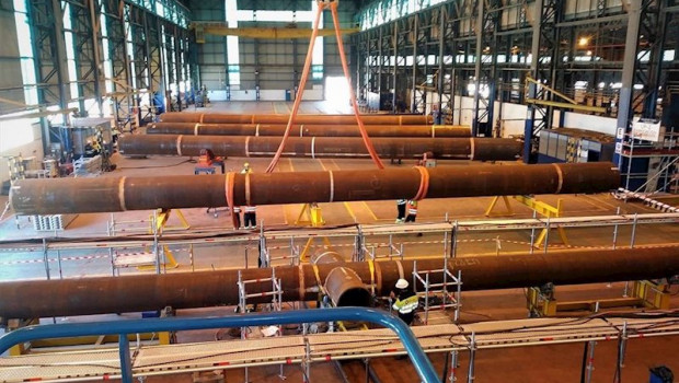 ep navantia inicia en puerto real los trabajos de construccion de las 20 upper jackets para el mar