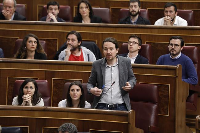 Pablo Iglesias interviene en la sesión de control al Gobierno en el Congreso | Europa Press ep pablo iglesias intervienela sesioncontrolgobiernocongreso