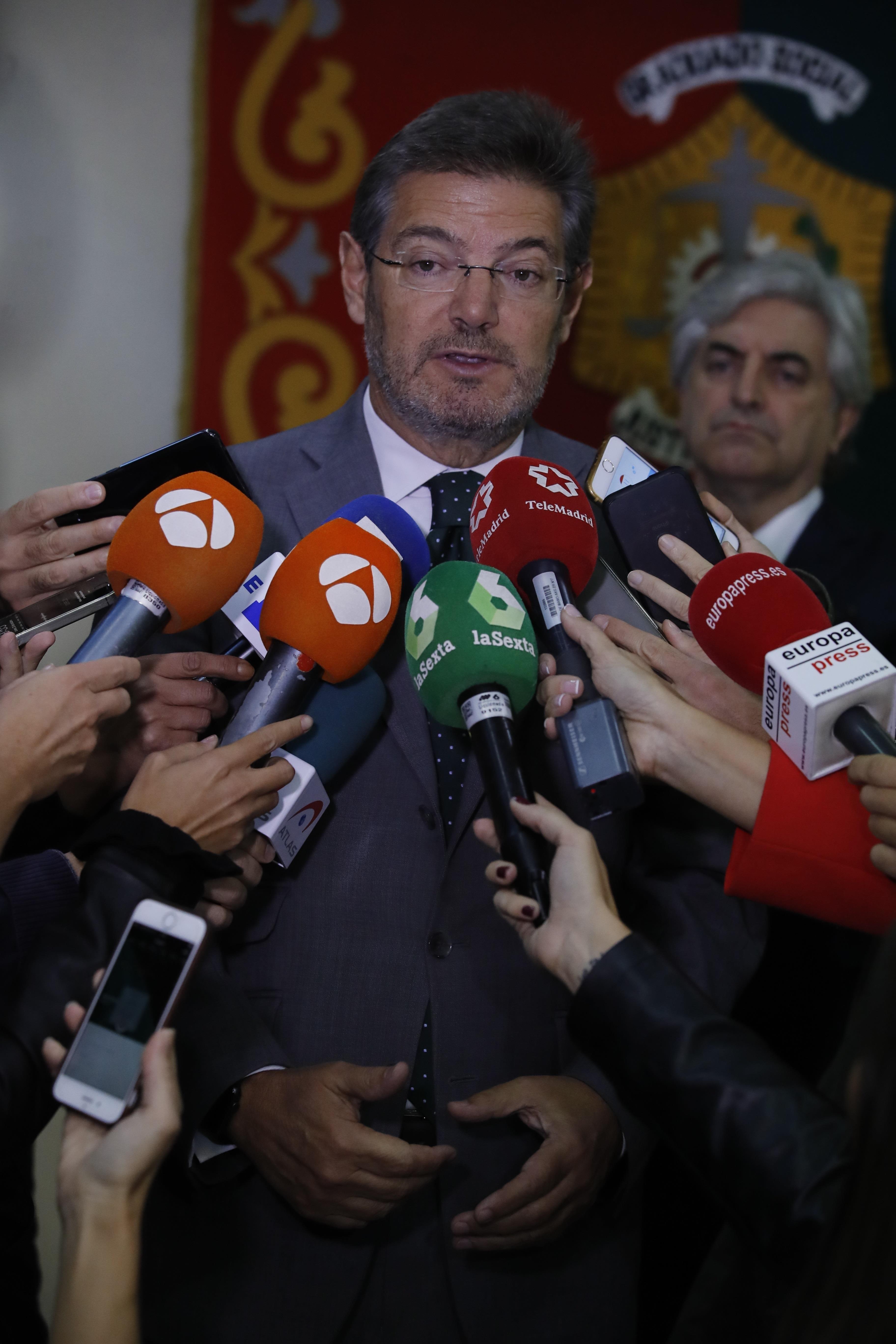 Rafael Catalá participa en un desayuno del Foro Social | EUROPA PRESS ep rafael catala participaun desayunoforo social 20171024110003