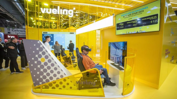 ep stand de vueling en fitur 2023