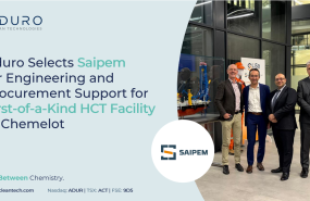 aduro selects saipem pr