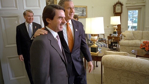 Aznar y Bush