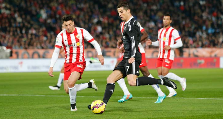 Cristiano, Cristiano Ronaldo, AlmerÃƒÂ­a, jugada, bicho