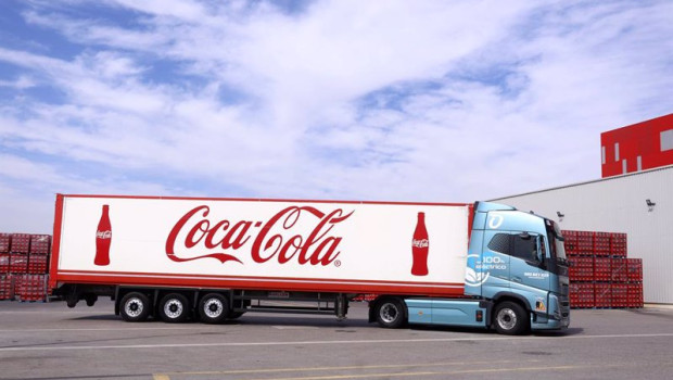 ep archivo   camion de coca cola europacific partners