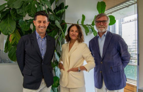 ep archivo   de izquierda a derecha el consejero delegado y fundador de t2o one oscar alonso y los