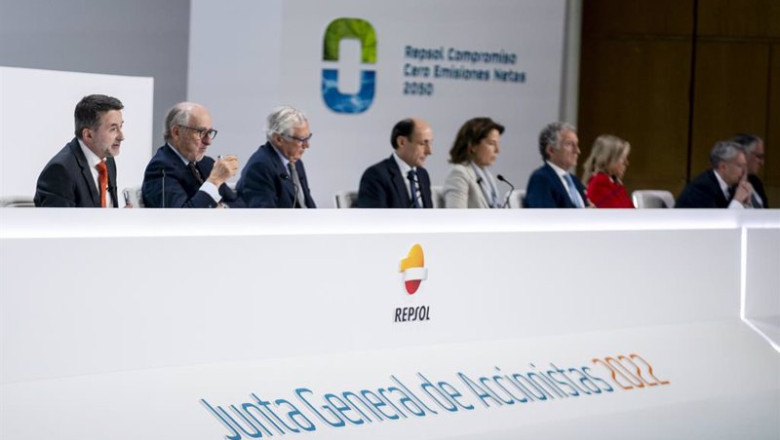 ep archivo junta de accionistas de repsol ep archivo junta de accionistas de repsol