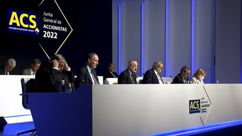EUROPA PRESS - Archivo ep archivo junta general de accionistas de acs de 2022 20220728181309