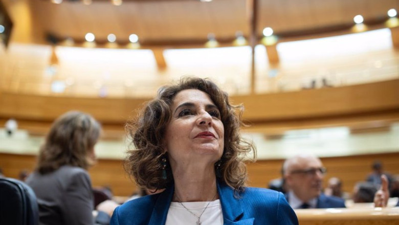 ep archivo la vicepresidenta primera y ministra de hacienda maria jesus montero durante un pleno ep archivo la vicepresidenta primera y ministra de hacienda maria jesus montero durante un pleno