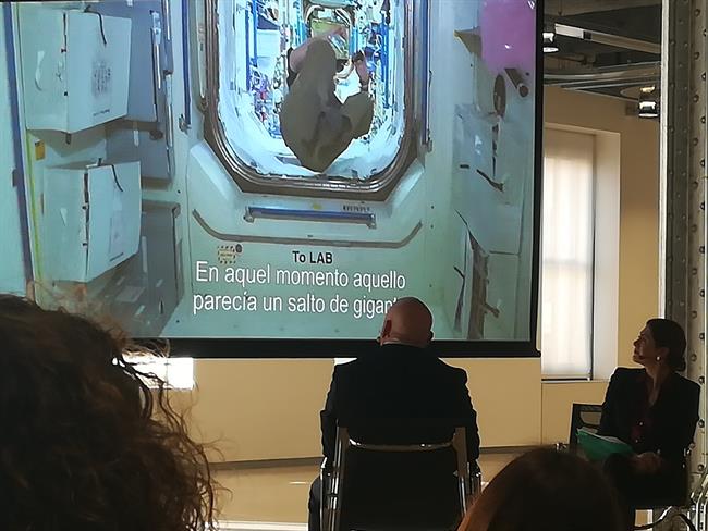 El astronauta Scott Kelly presenta su libro 'Resistencia. Un año en el espacio' | EUROPA PRESS ep astronauta scott kelly presentalibro resistencia un anoespacio