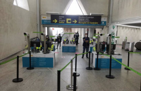 ep control de pasajeros internacionales en el aeropuerto de palma