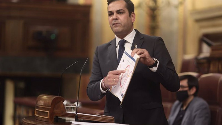 ep el diputado del pp en el congreso juan diego requena interviene en una sesion plenaria en el ep el diputado del pp en el congreso juan diego requena interviene en una sesion plenaria en el