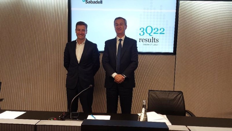 ep el director financiero de banco sabadell leopoldo alvear y el consejero delegado de la entidad 20221027144203 ep el director financiero de banco sabadell leopoldo alvear y el consejero delegado de la entidad 20221027144203