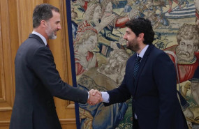 ep el presidente de la comunidad fernando lopez miras ha sido recibido en audiencia por su majestad