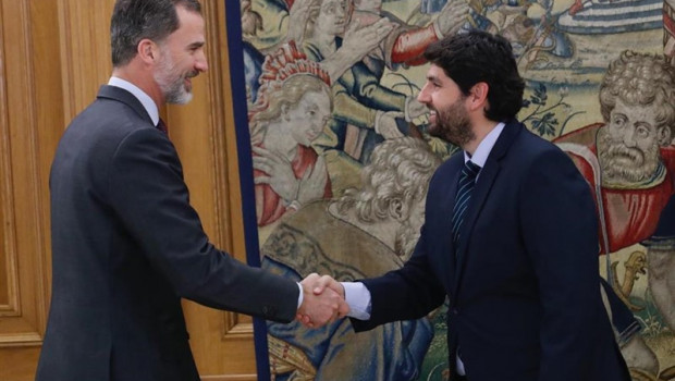 ep el presidente de la comunidad fernando lopez miras ha sido recibido en audiencia por su majestad