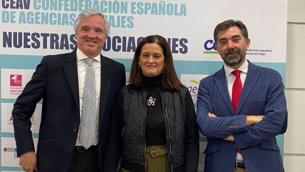 ep el presidente y el vicepresidente ejecutivo de ceav carlos garrido y jose manuel lastra