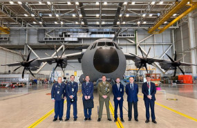 ep el subdelegado del gobierno en el centro visita las instalaciones de airbus junto a responsables