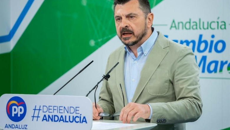 ep el vicesecretario general del partido popular andaluz toni martin en una imagen de archivo