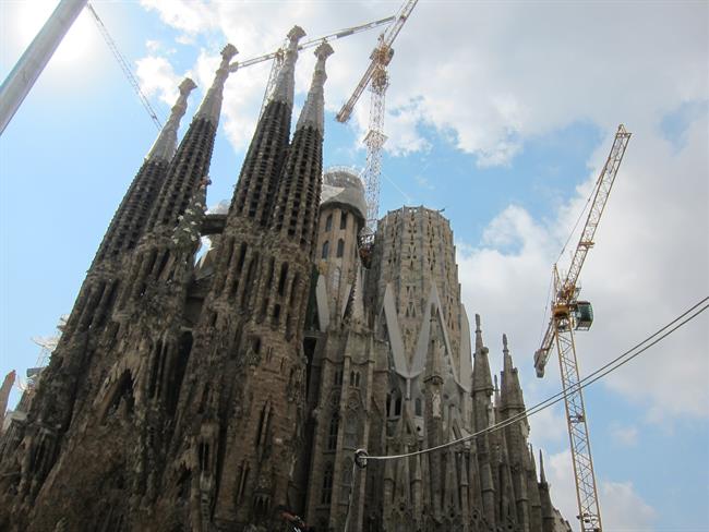 Fachada de la basílica de la Sagrada Familia | EUROPA PRESS ep fachadala basilicala sagrada familia