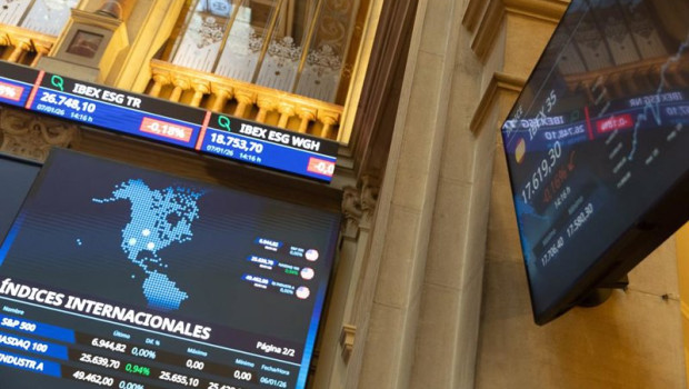 ep interior del edificio de la bolsa a 7 de enero de 2026 en madrid espana