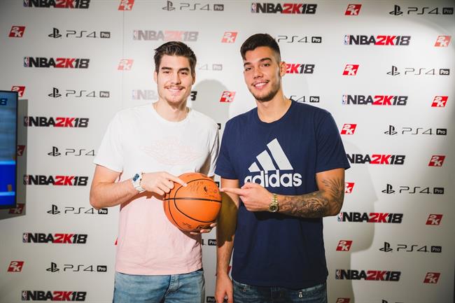 Juancho y Willy Hernangómez, imagen del NBA2K18 | NBA2K18 ep juanchowilly hernangomez imagennba2k18