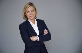 ep la ministra de finanzas de suecia magdalena andersson