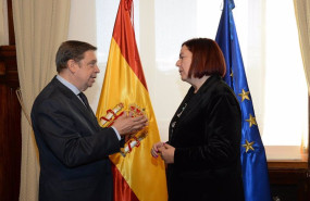 ep la secretaria de estado de agricultura y alimentacion begona garcia y el ministro del